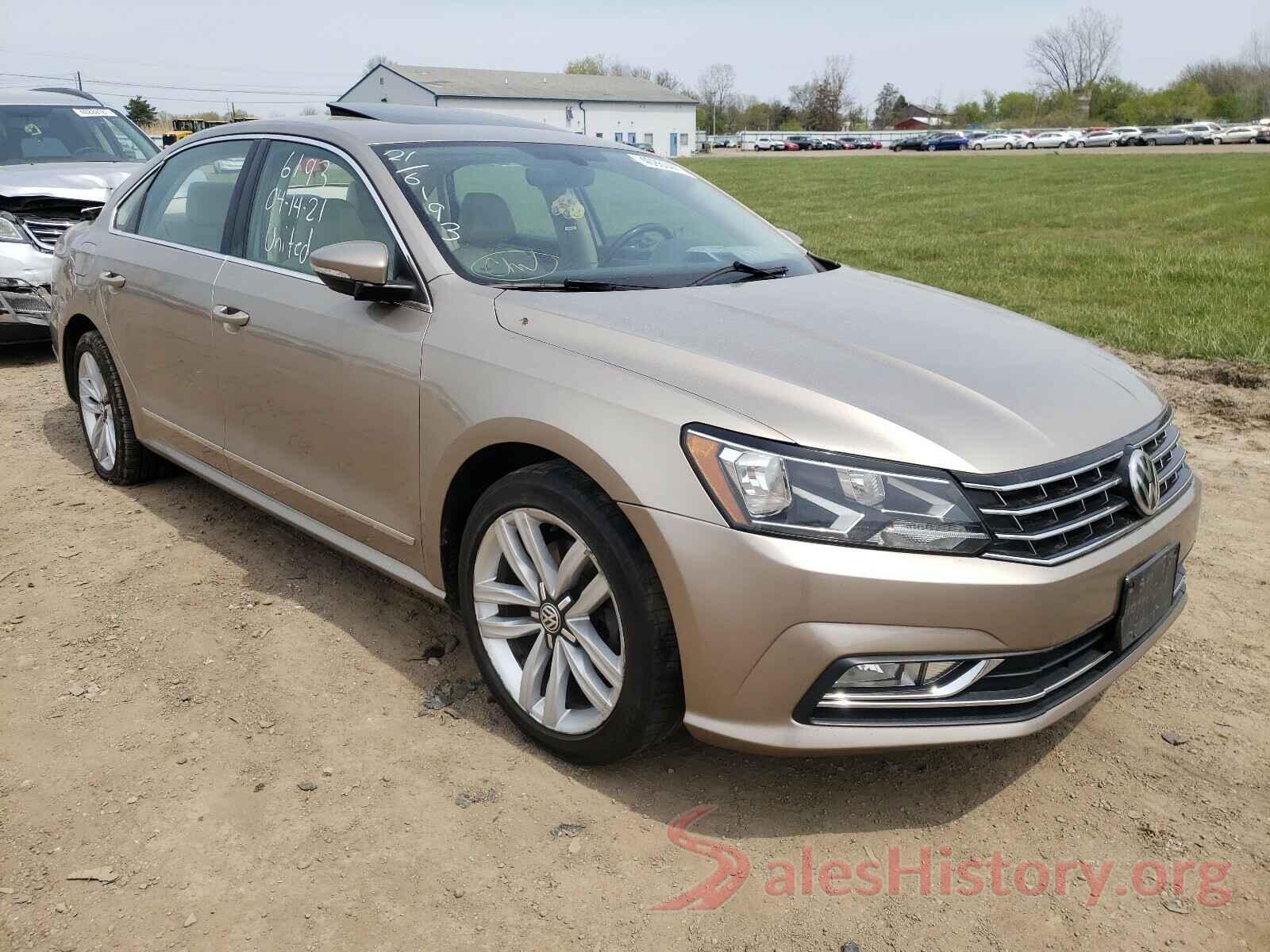 1VWCT7A35GC009921 2016 VOLKSWAGEN PASSAT