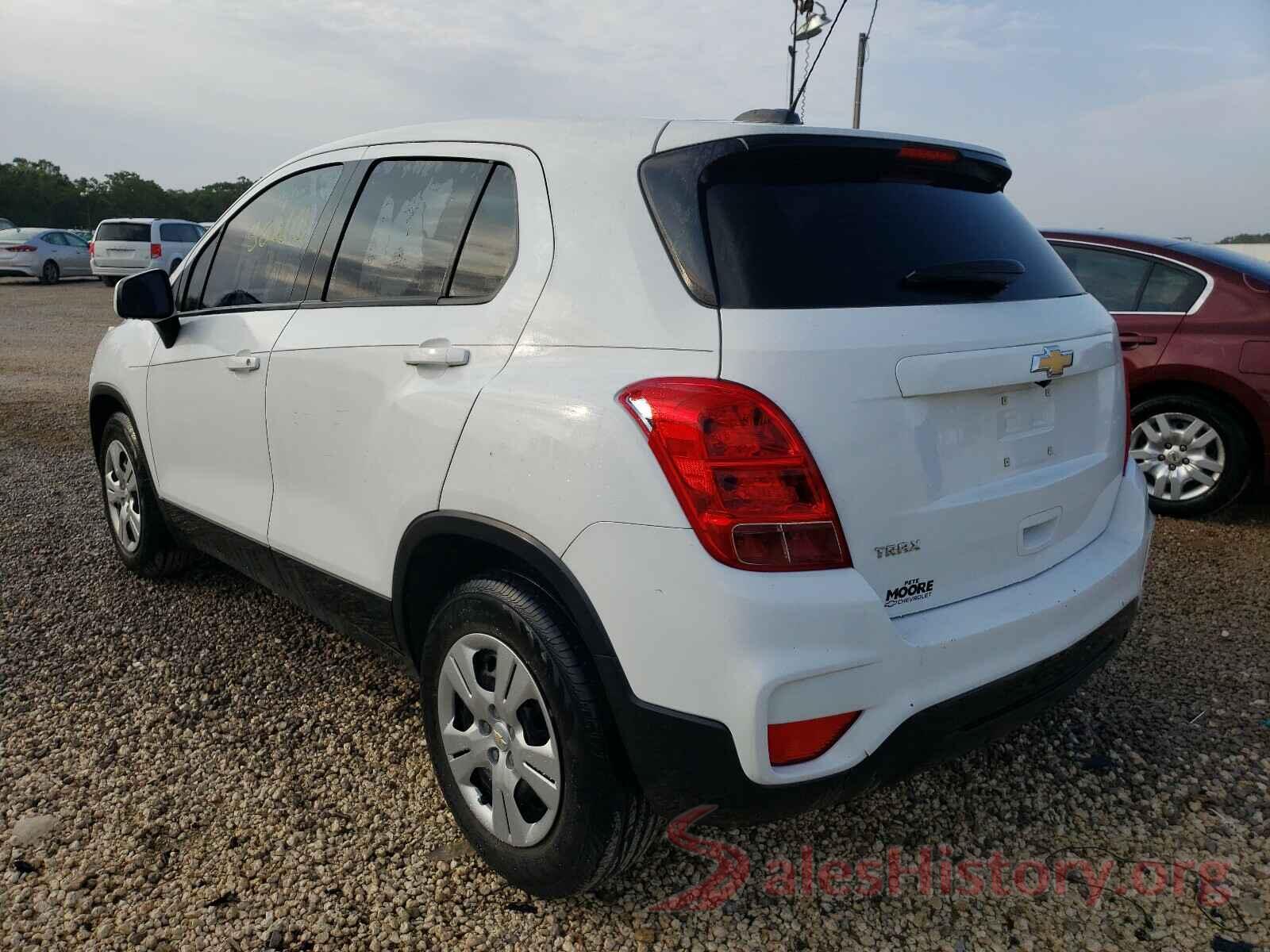 KL7CJKSB0HB205495 2017 CHEVROLET TRAX