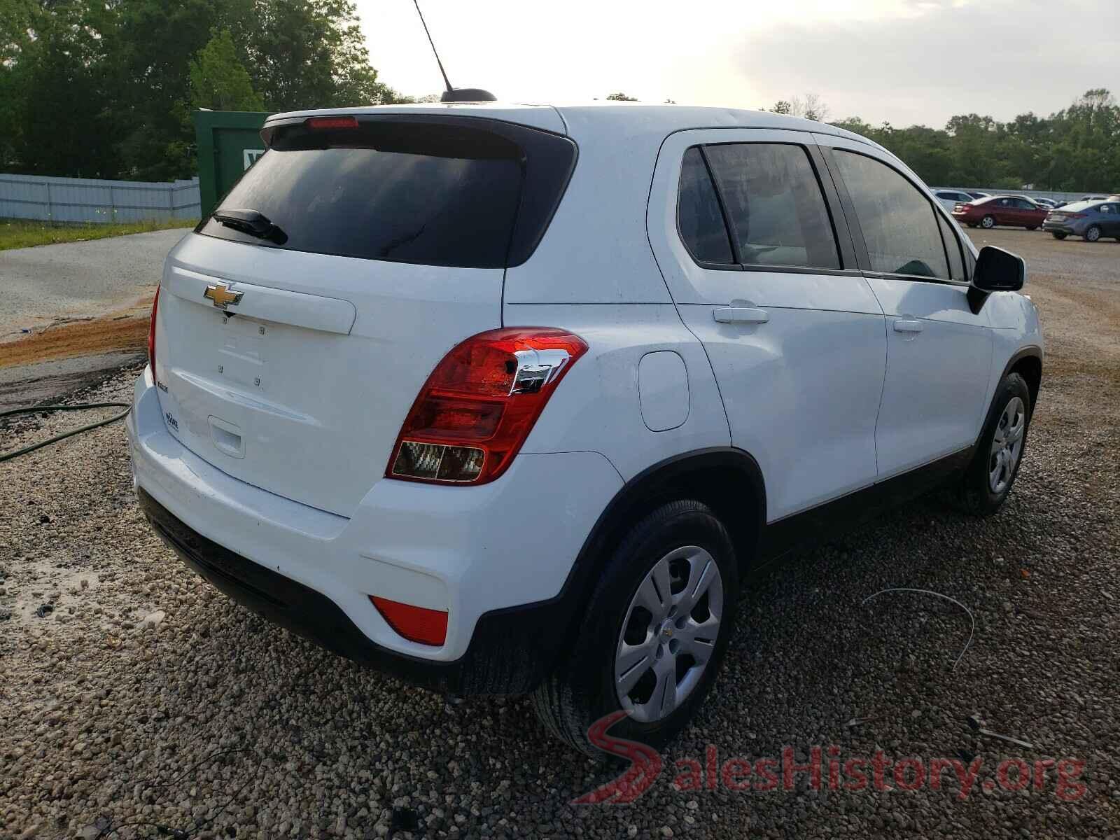 KL7CJKSB0HB205495 2017 CHEVROLET TRAX