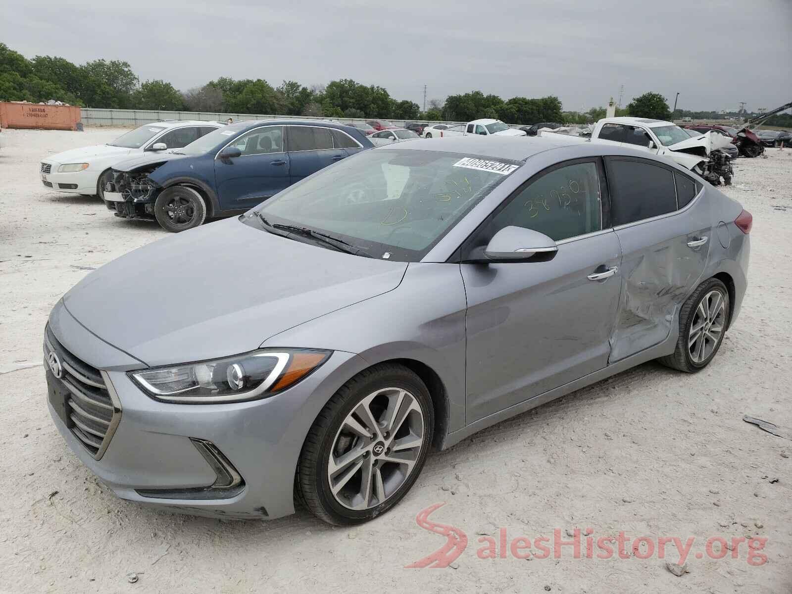 5NPD84LF4HH174394 2017 HYUNDAI ELANTRA