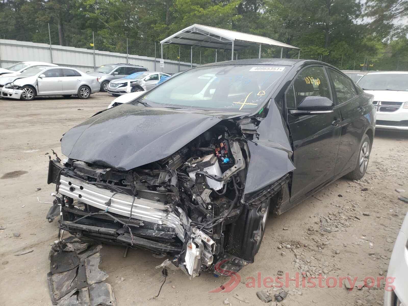 JTDKBRFU1J3065957 2018 TOYOTA PRIUS