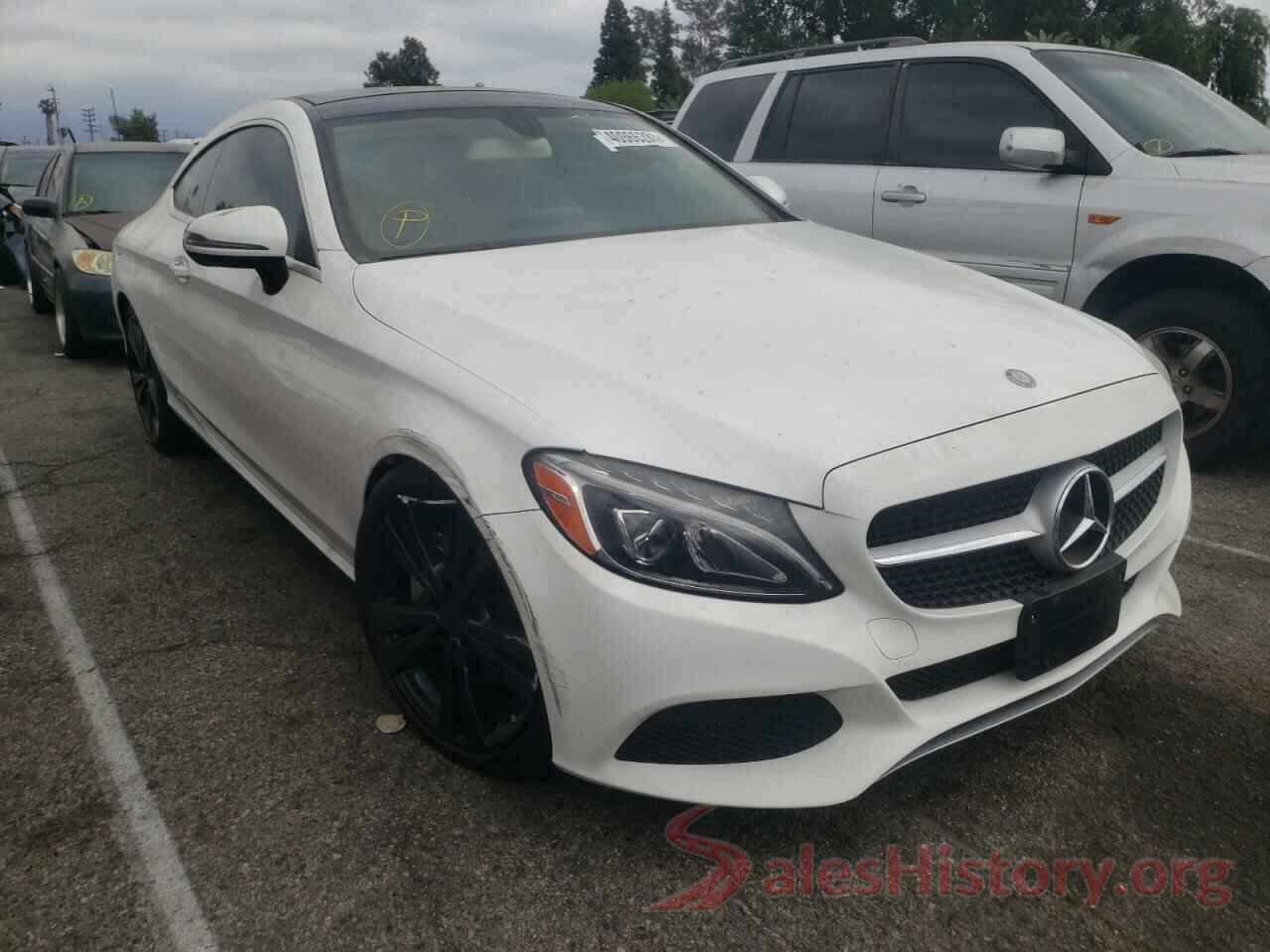 WDDWJ4JB1HF432836 2017 MERCEDES-BENZ C CLASS