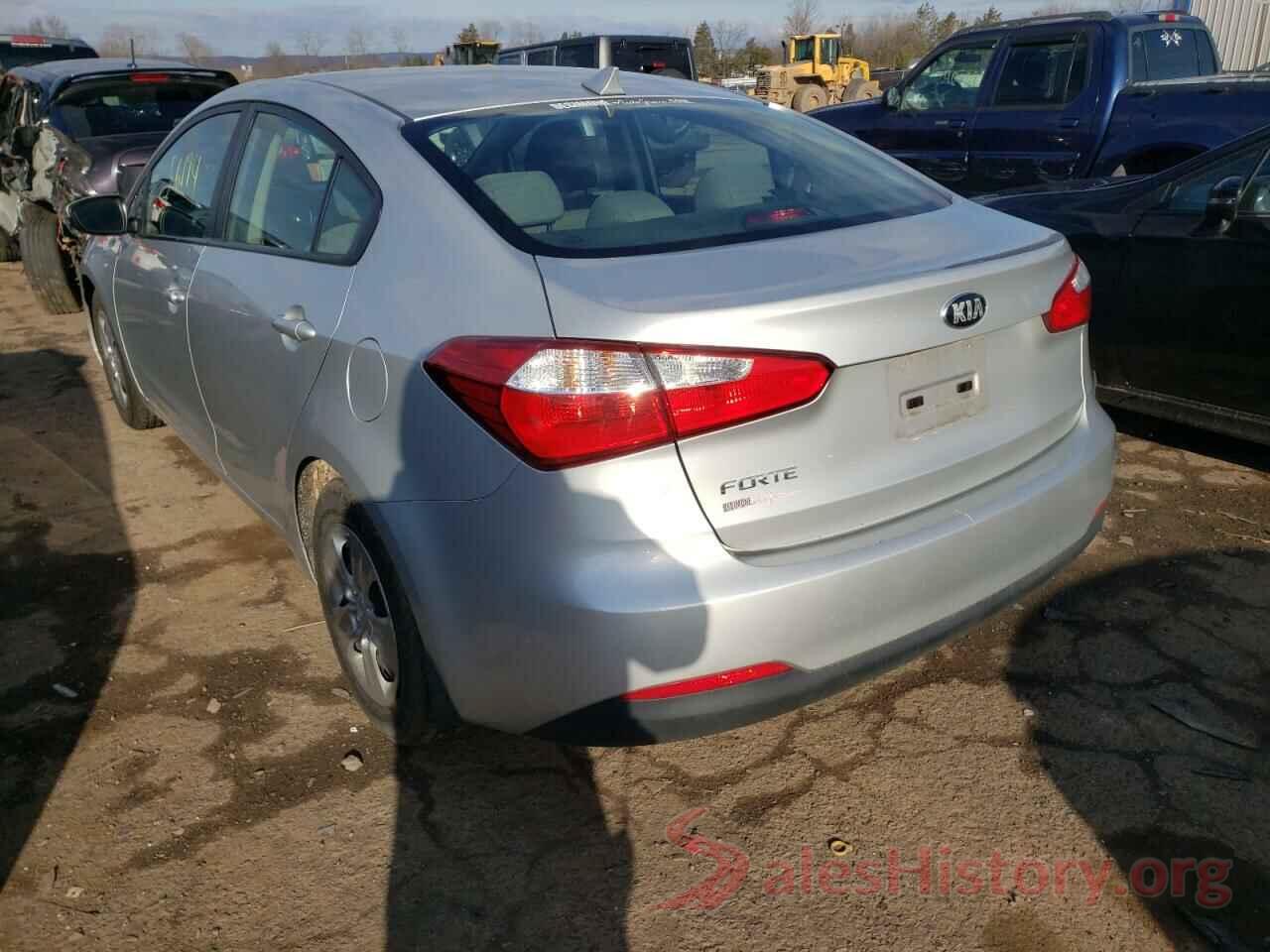 KNAFK4A68G5615338 2016 KIA FORTE