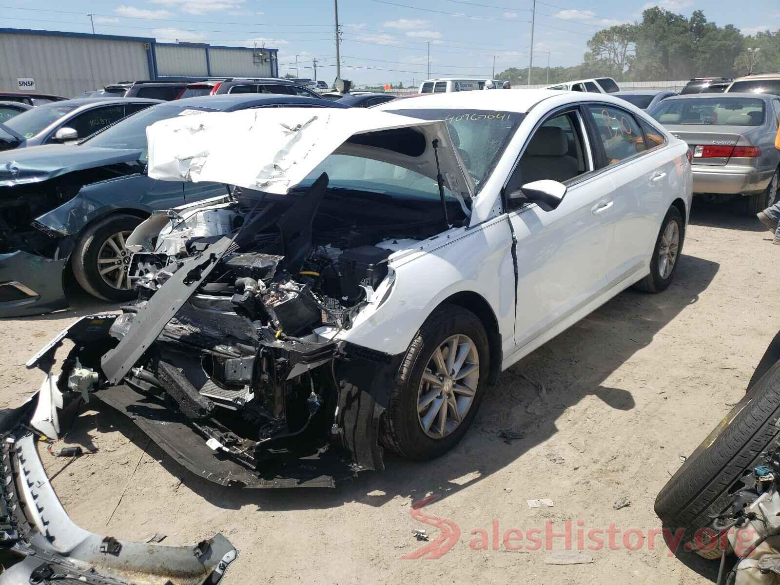 5NPE24AF0KH805156 2019 HYUNDAI SONATA