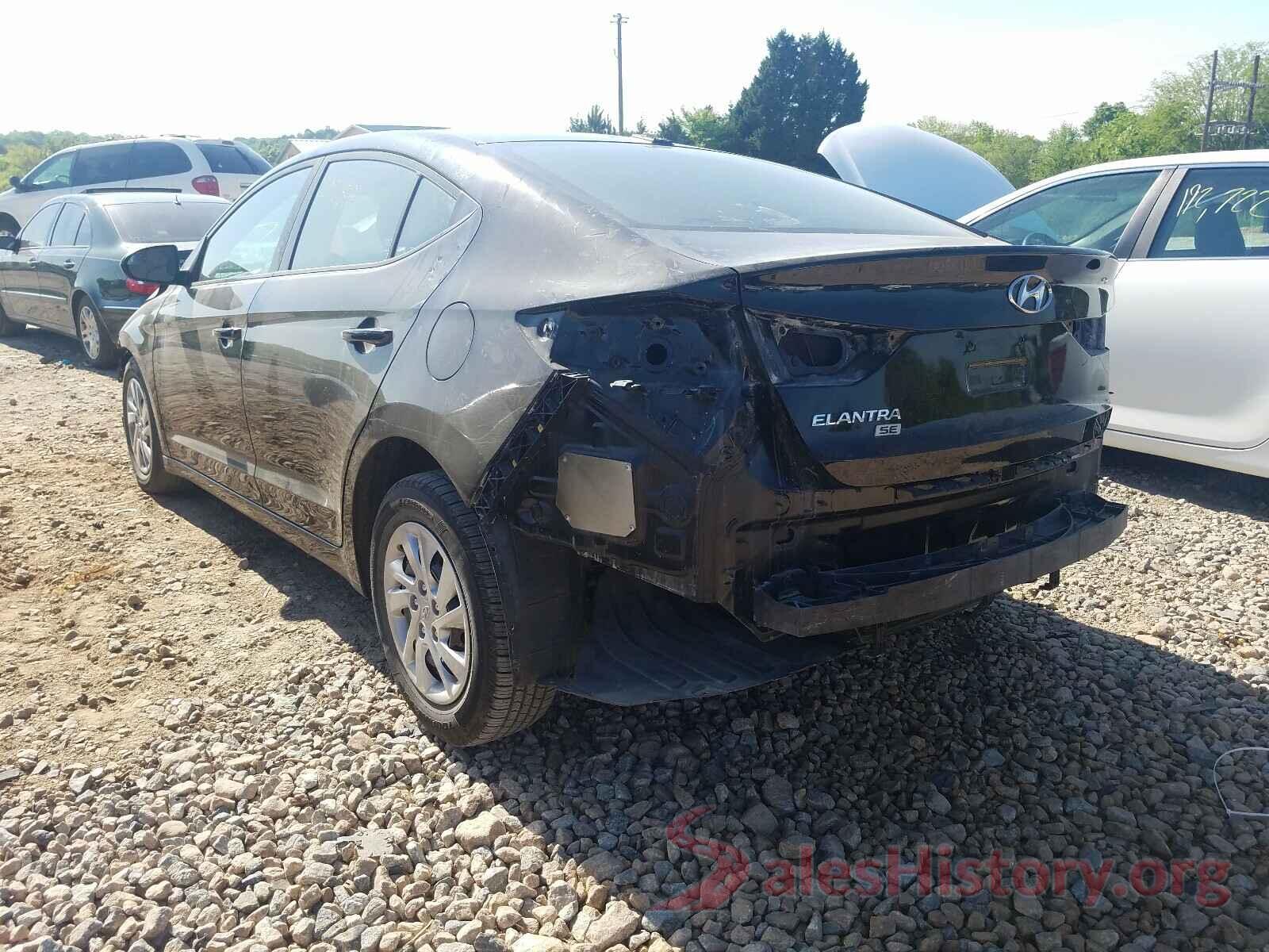 KMHD74LF9HU099549 2017 HYUNDAI ELANTRA