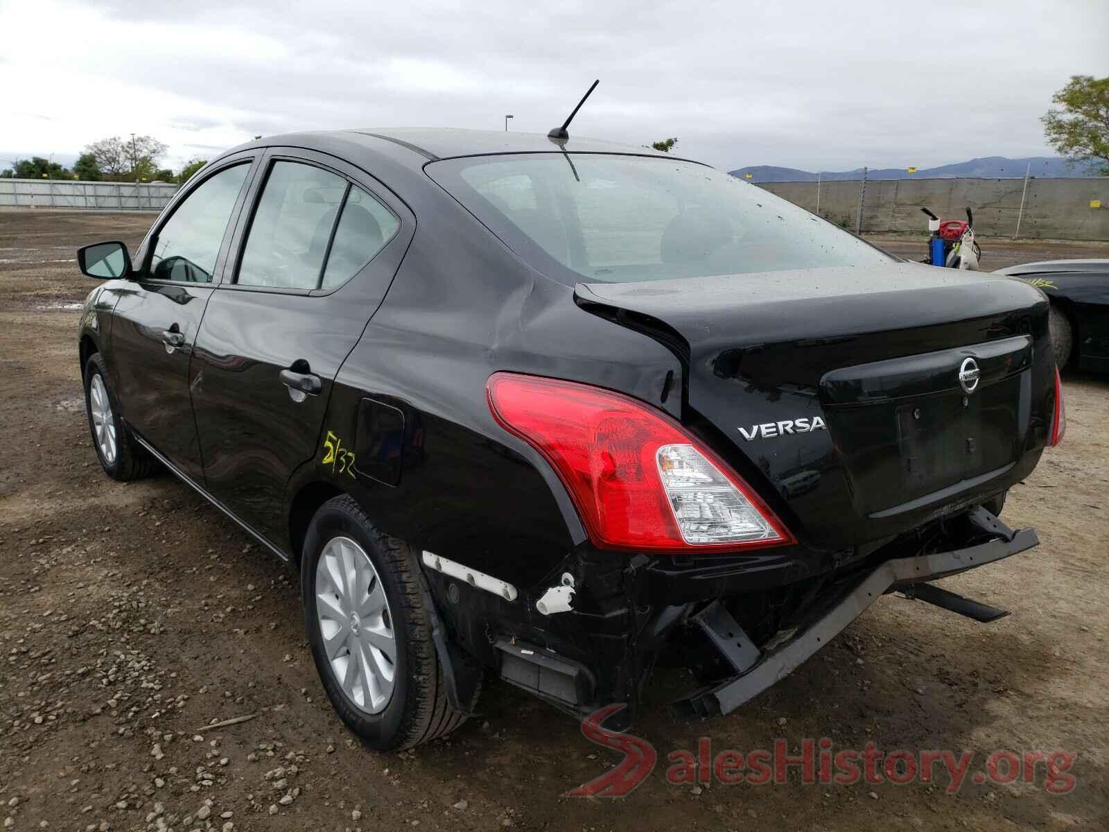 3N1CN7AP0GL831355 2016 NISSAN VERSA