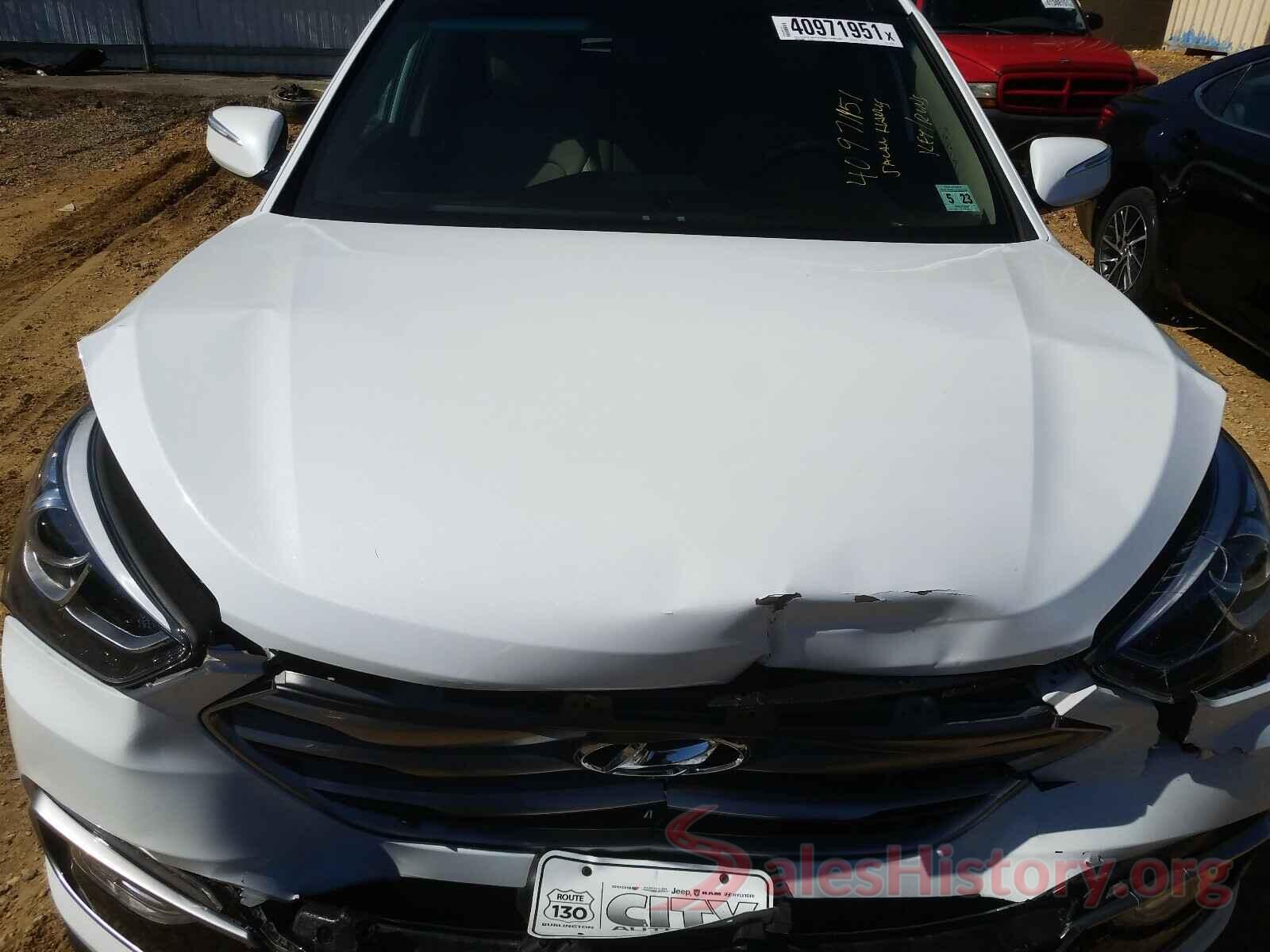 5XYZUDLB3JG530958 2018 HYUNDAI SANTA FE