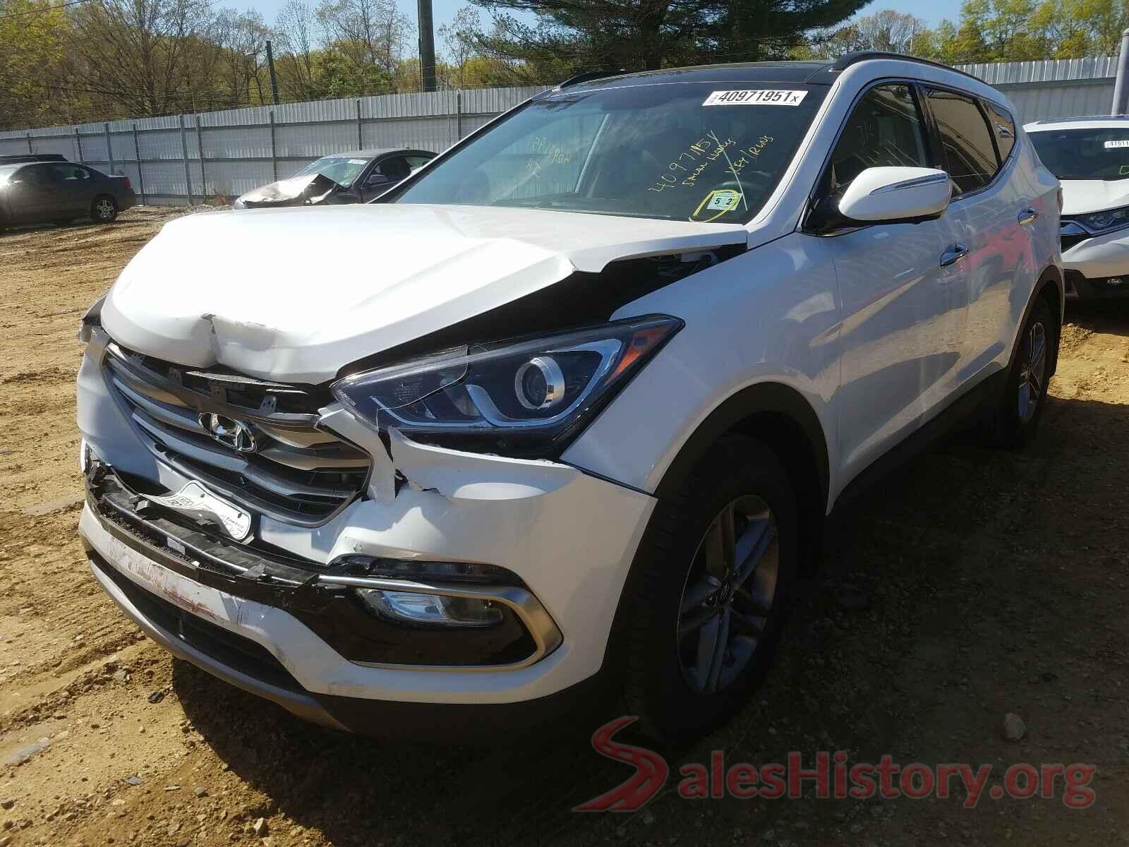 5XYZUDLB3JG530958 2018 HYUNDAI SANTA FE