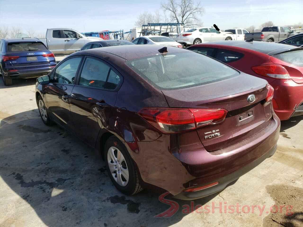 3KPFK4A72HE091900 2017 KIA FORTE