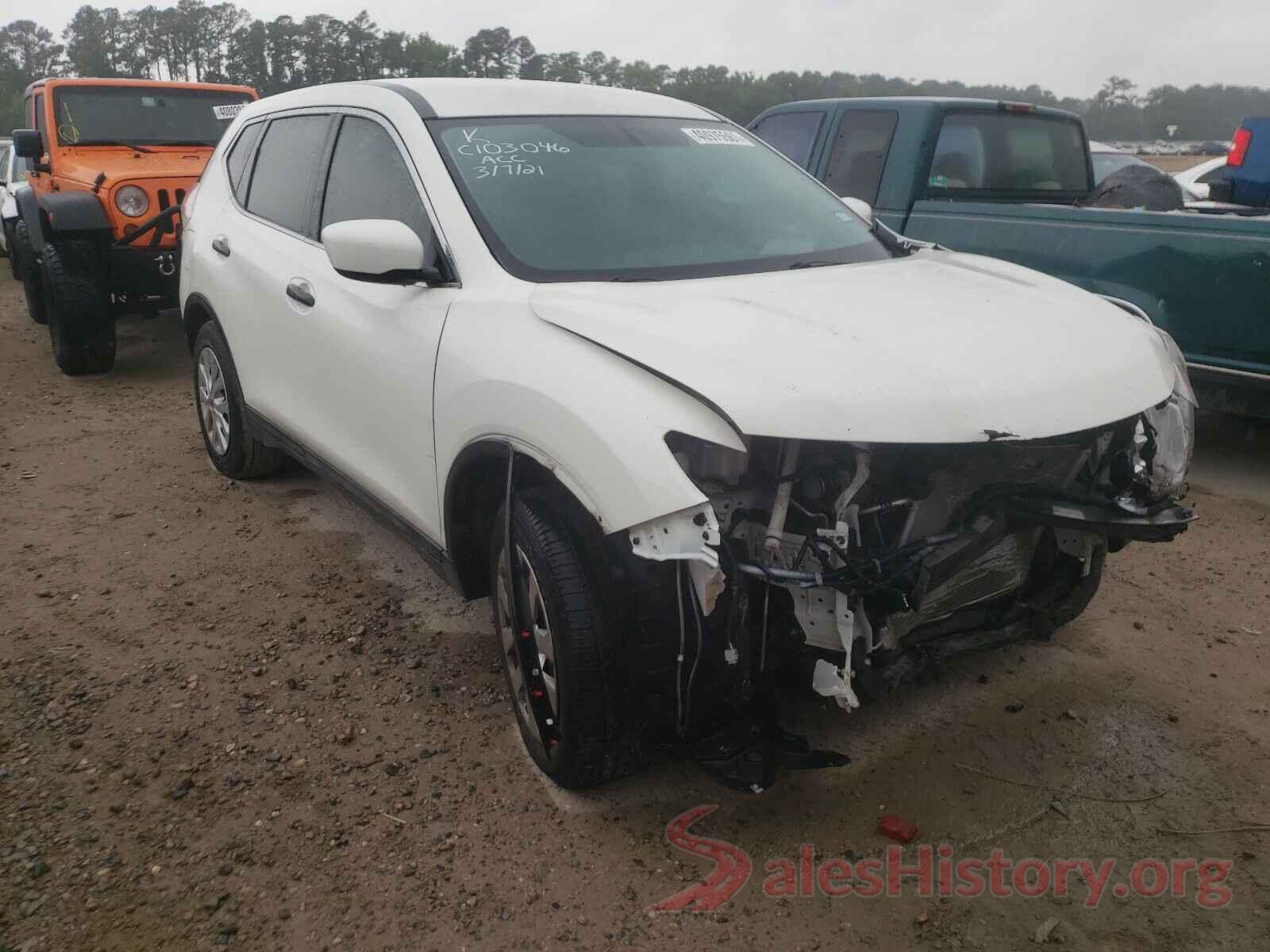 5N1AT2MT5GC827296 2016 NISSAN ROGUE