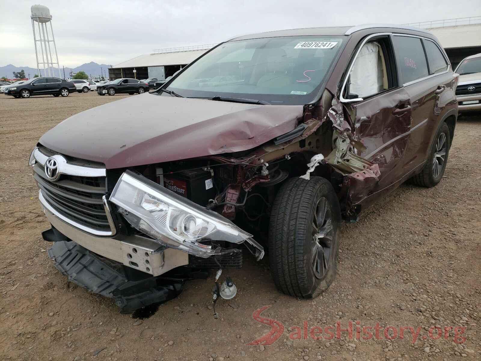 5TDKKRFH8GS163989 2016 TOYOTA HIGHLANDER