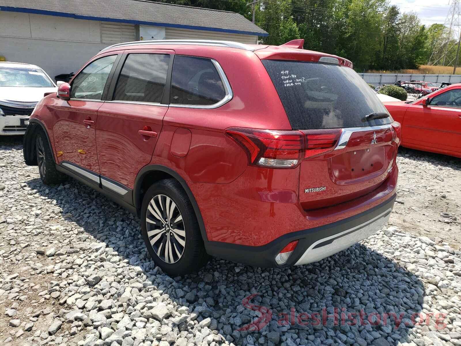 JA4AZ3A39KZ027274 2019 MITSUBISHI OUTLANDER