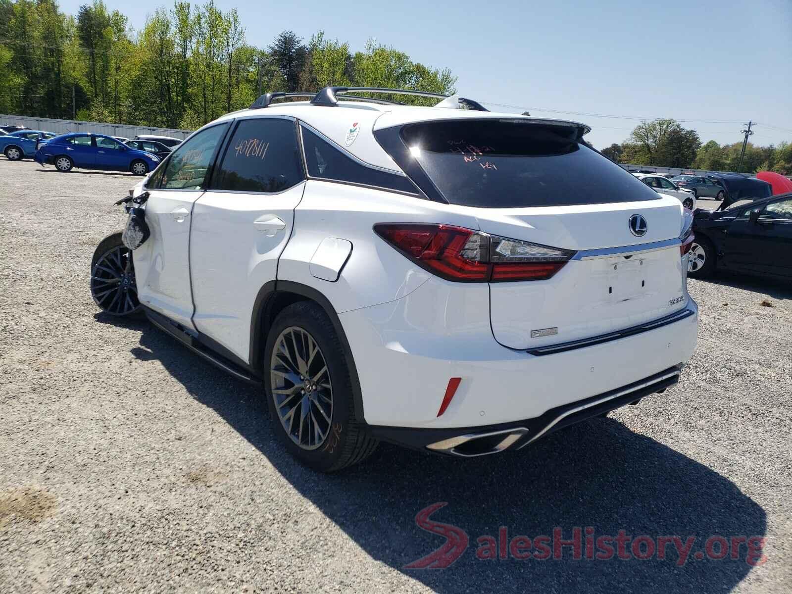 2T2BZMCA1HC127640 2017 LEXUS RX350