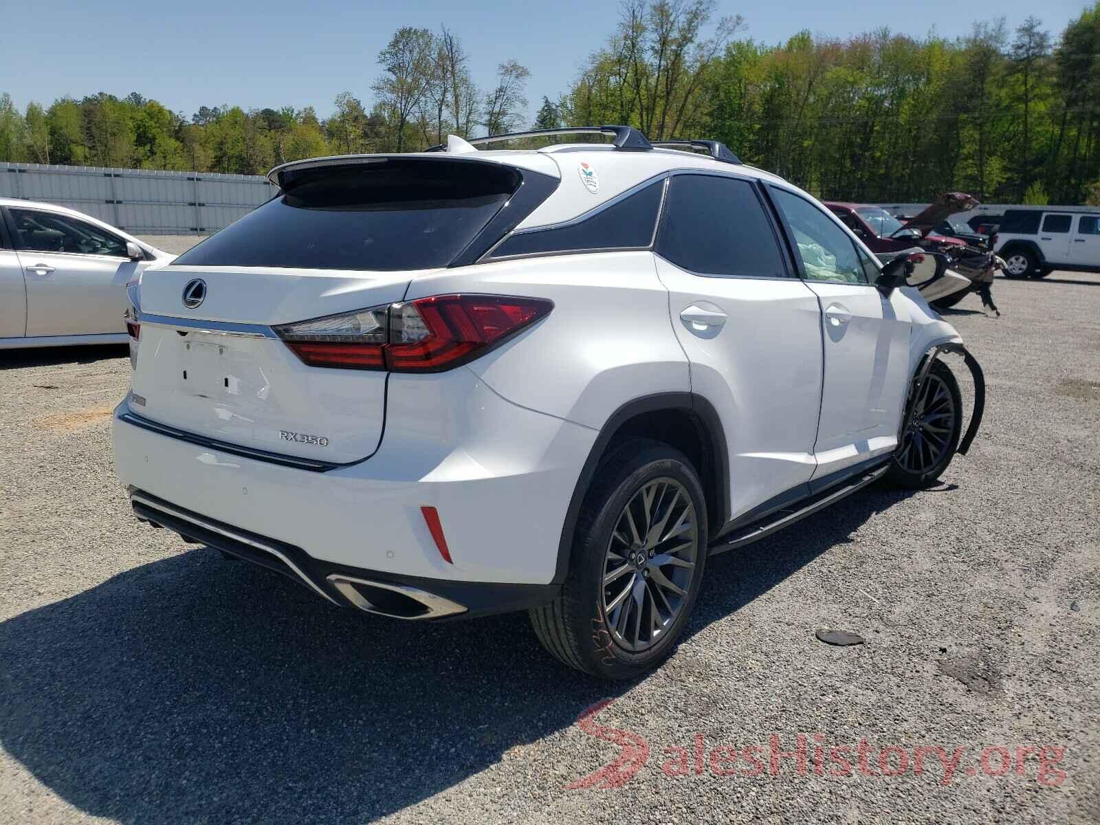 2T2BZMCA1HC127640 2017 LEXUS RX350