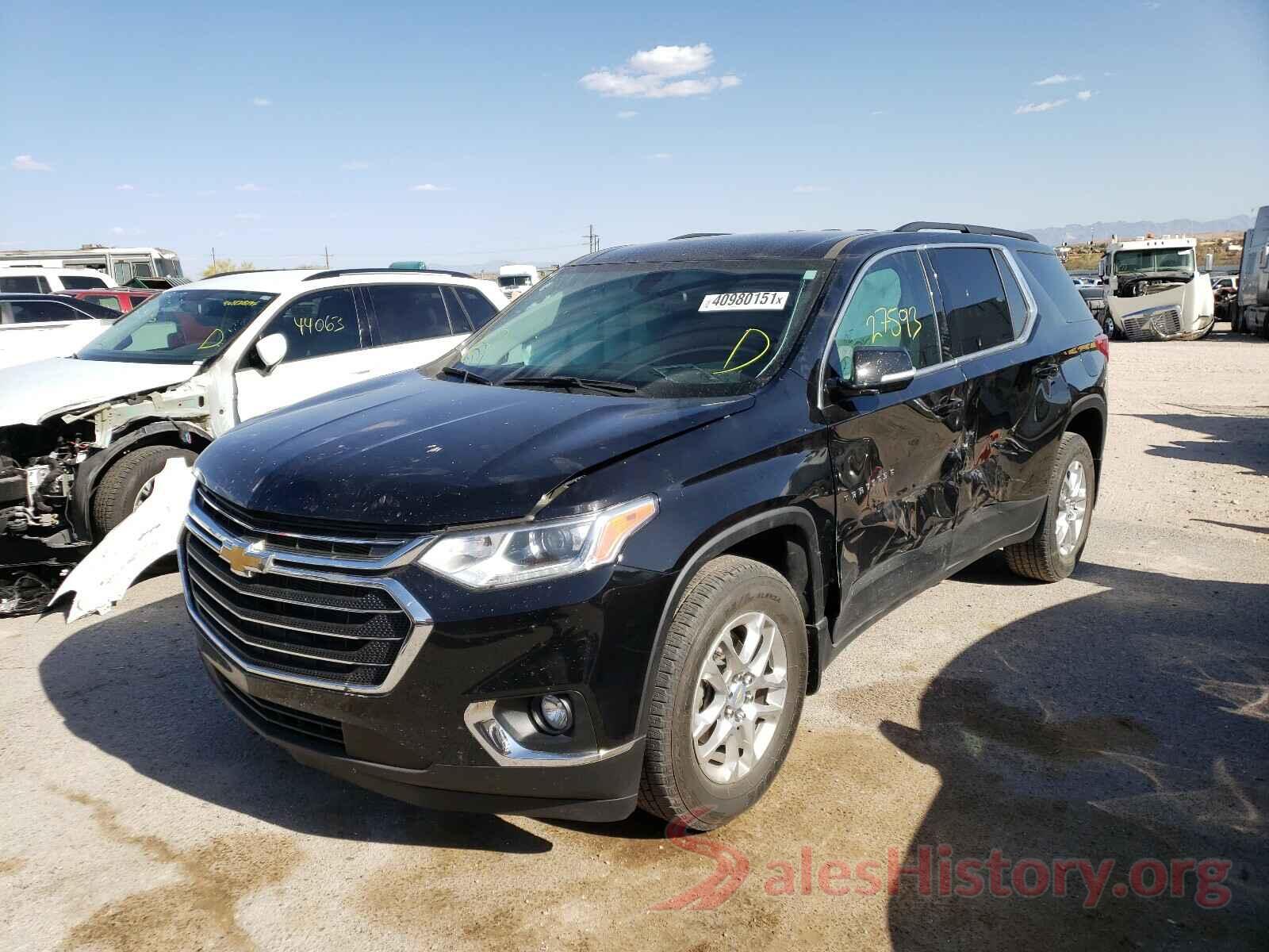 1GNERGKW2LJ157248 2020 CHEVROLET TRAVERSE