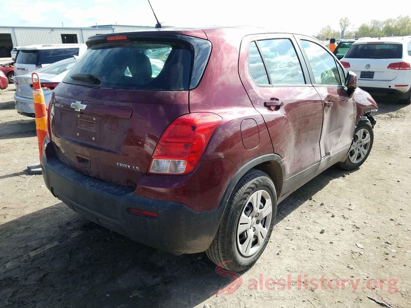 3GNCJKSB2GL266368 2016 CHEVROLET TRAX