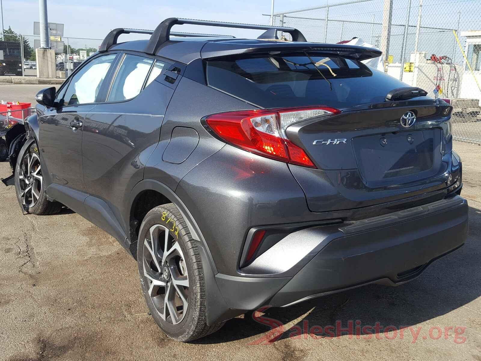 NMTKHMBX1JR012674 2018 TOYOTA C-HR