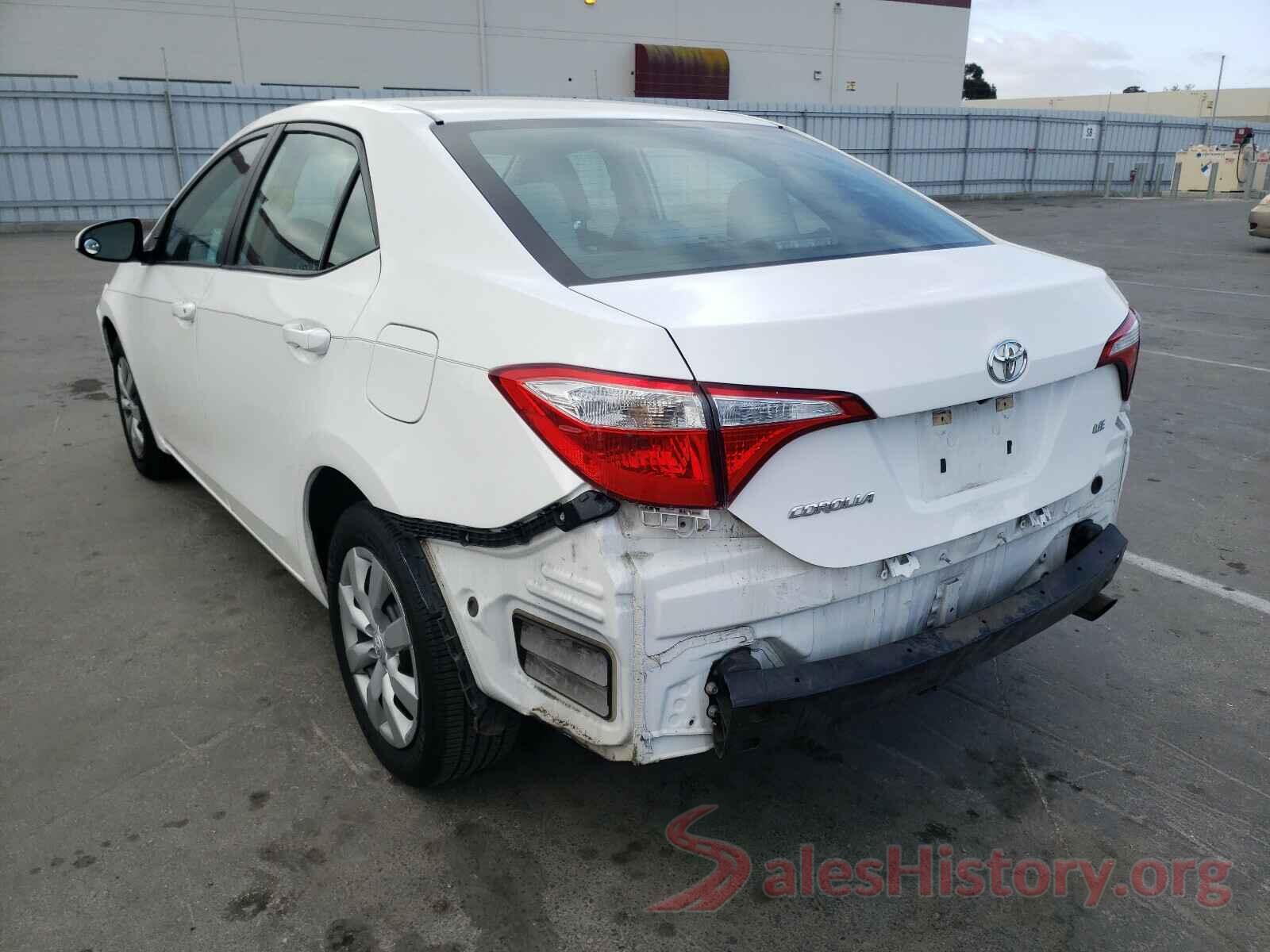 5YFBURHE1GP433537 2016 TOYOTA COROLLA