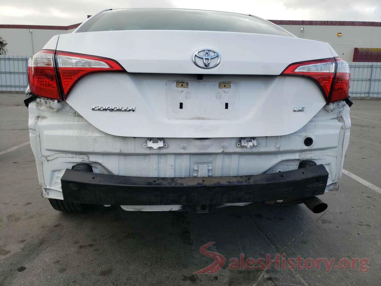 5YFBURHE1GP433537 2016 TOYOTA COROLLA