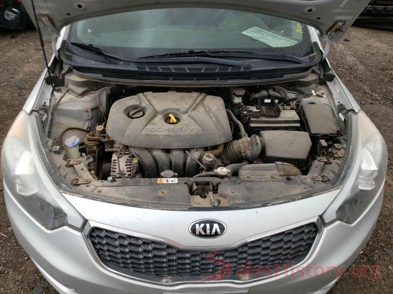 KNAFK4A62G5445946 2016 KIA FORTE