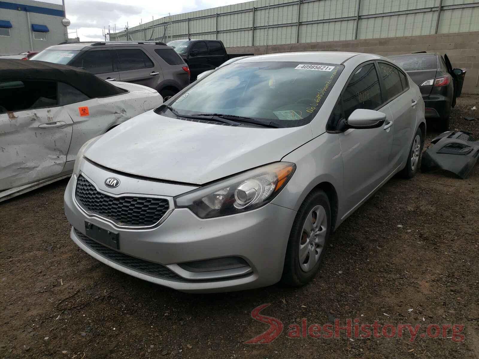 KNAFK4A62G5445946 2016 KIA FORTE