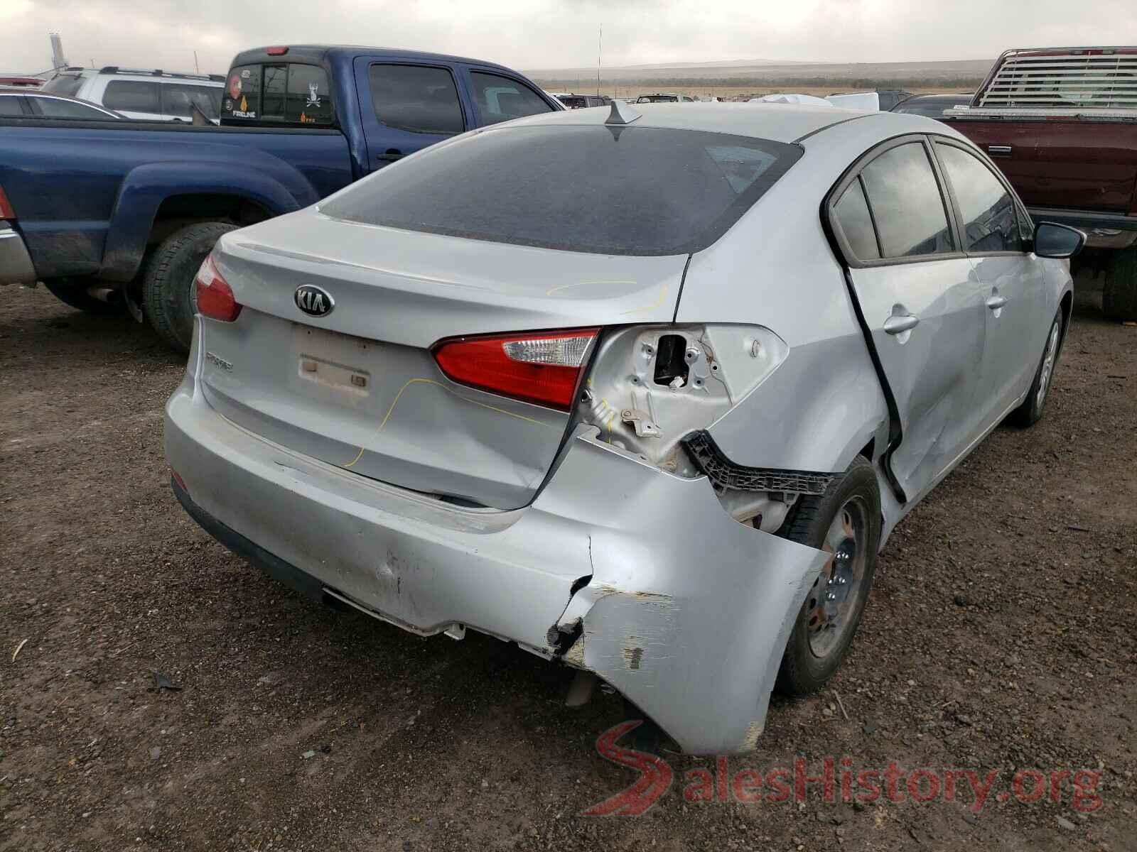 KNAFK4A62G5445946 2016 KIA FORTE