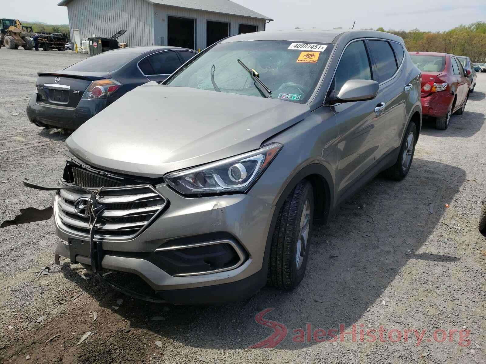 5NMZTDLB6JH078321 2018 HYUNDAI SANTA FE