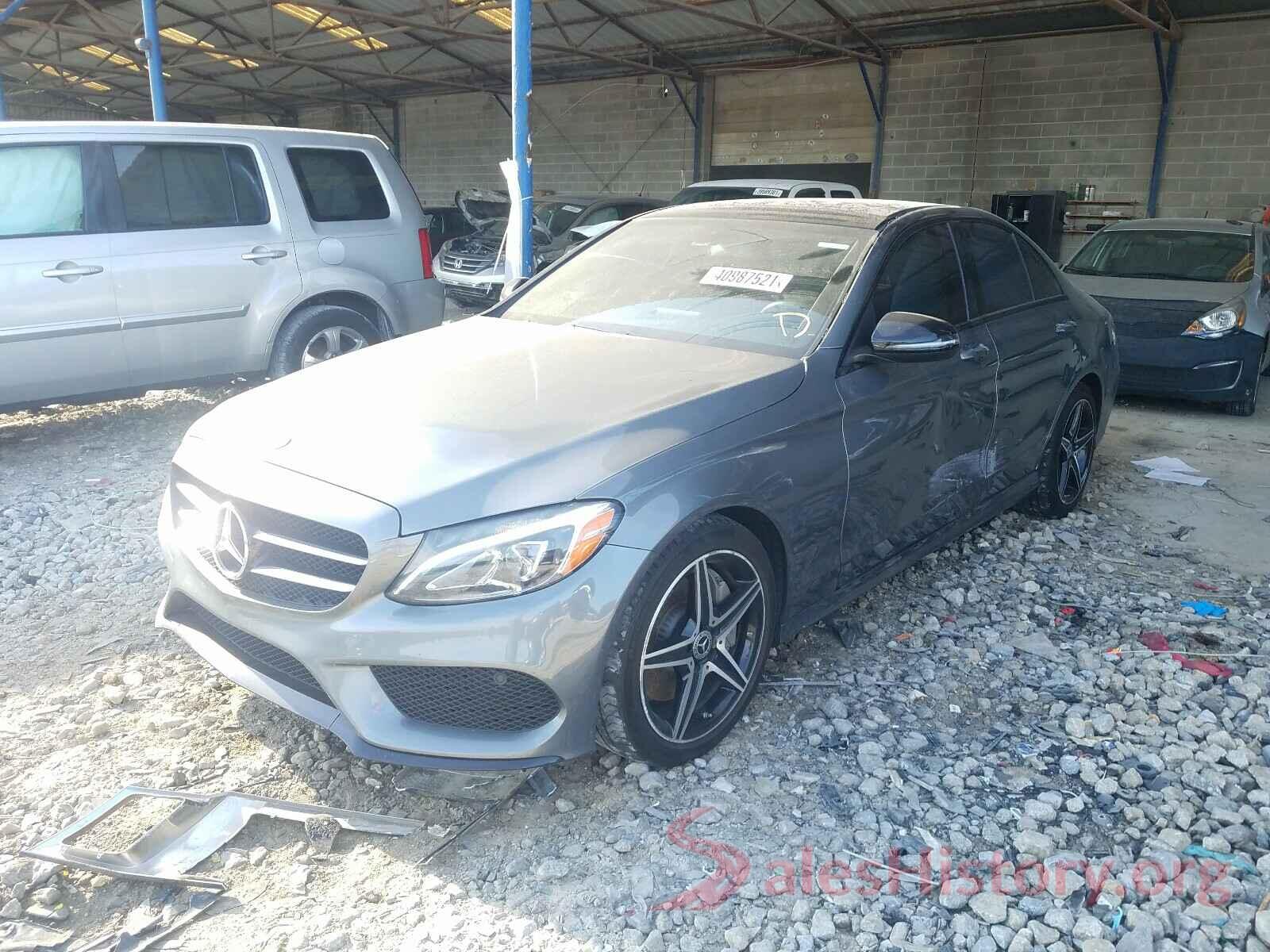 55SWF4JB8JU273172 2018 MERCEDES-BENZ C CLASS