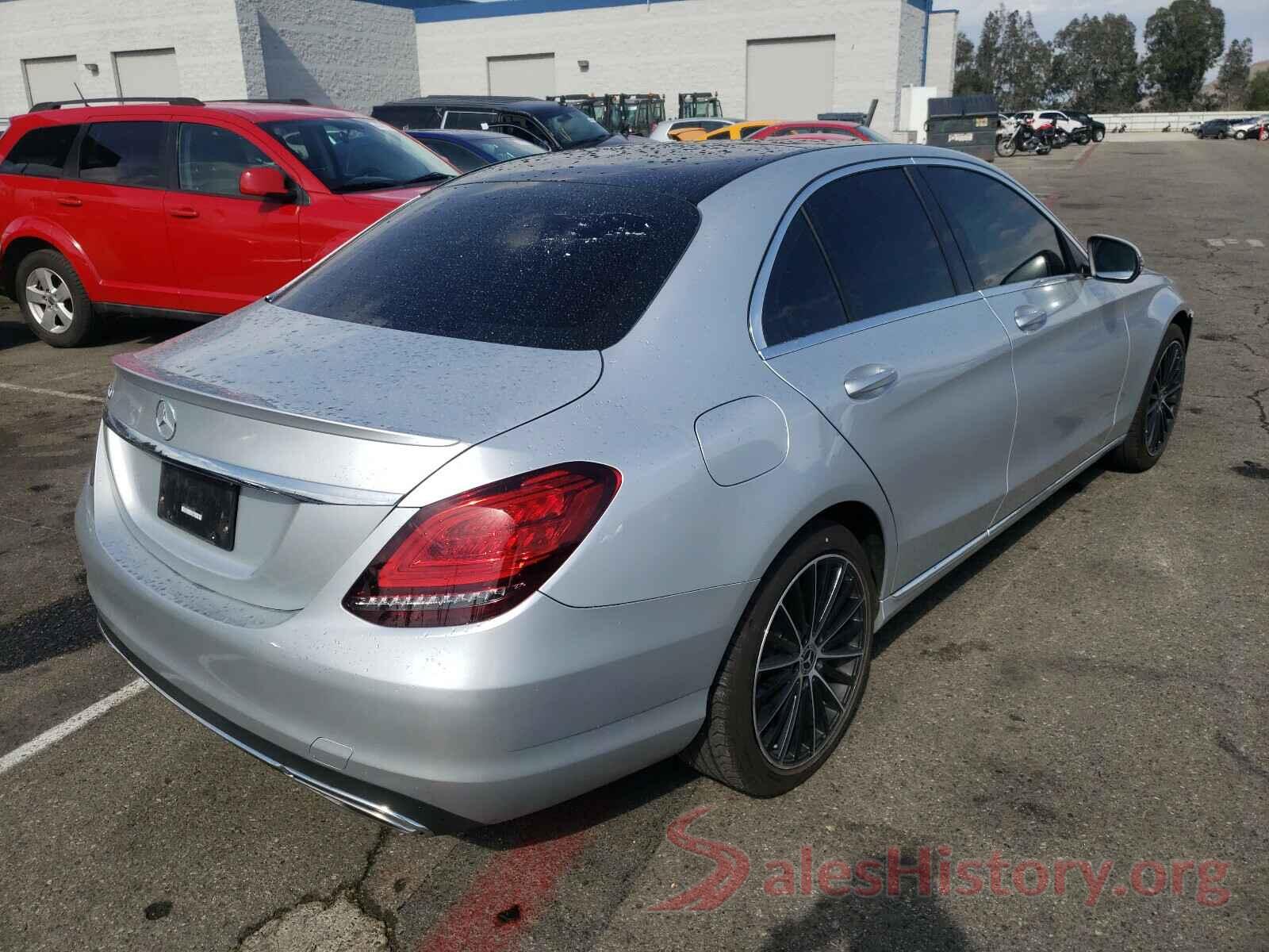 55SWF8DB6KU321773 2019 MERCEDES-BENZ C CLASS