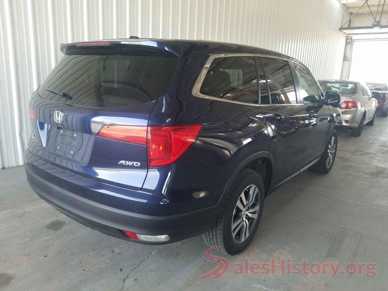 5FNYF6H5XGB086501 2016 HONDA PILOT