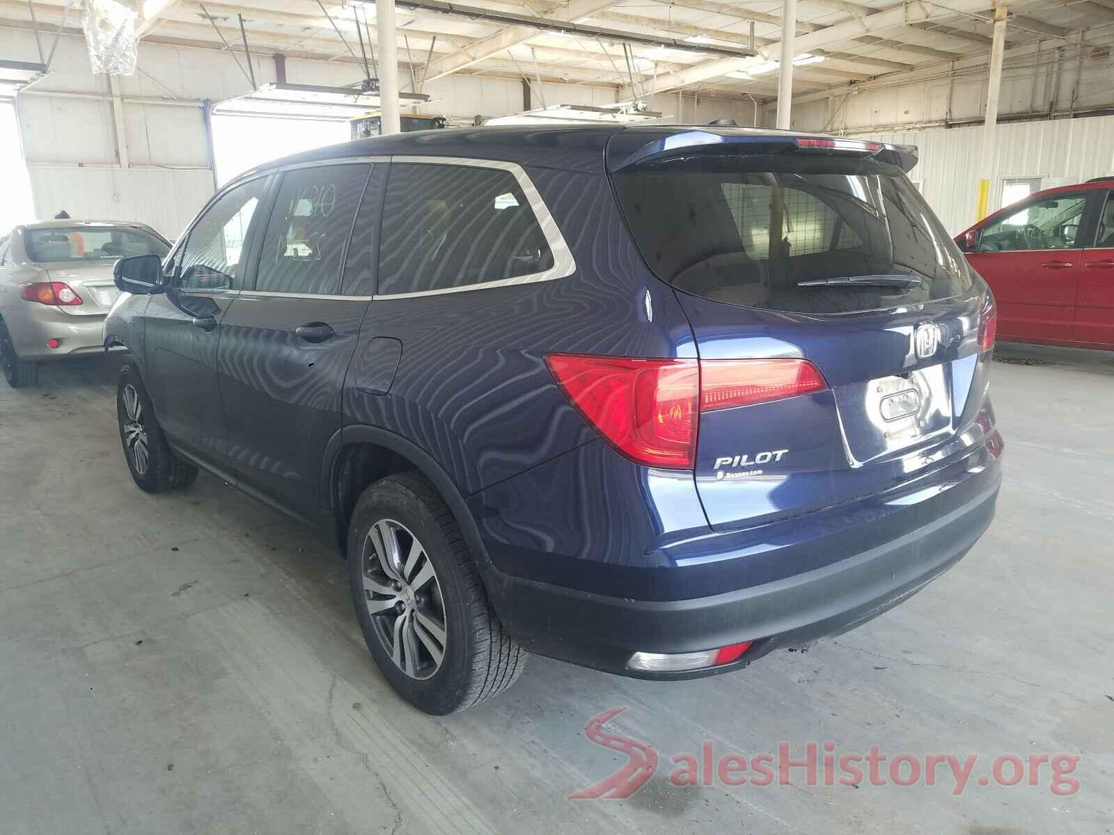 5FNYF6H5XGB086501 2016 HONDA PILOT