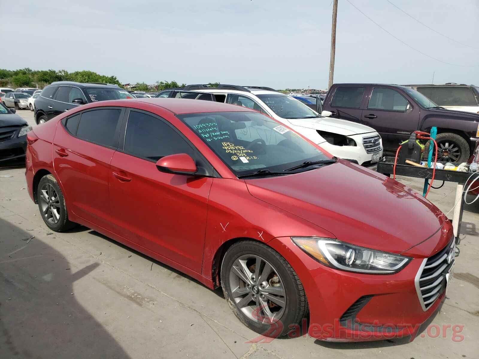 5NPD84LF7HH019189 2017 HYUNDAI ELANTRA