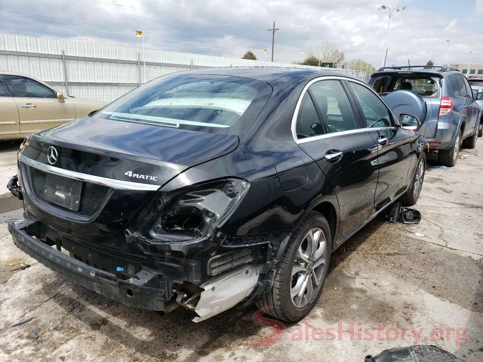 55SWF4KB1HU227806 2017 MERCEDES-BENZ C CLASS