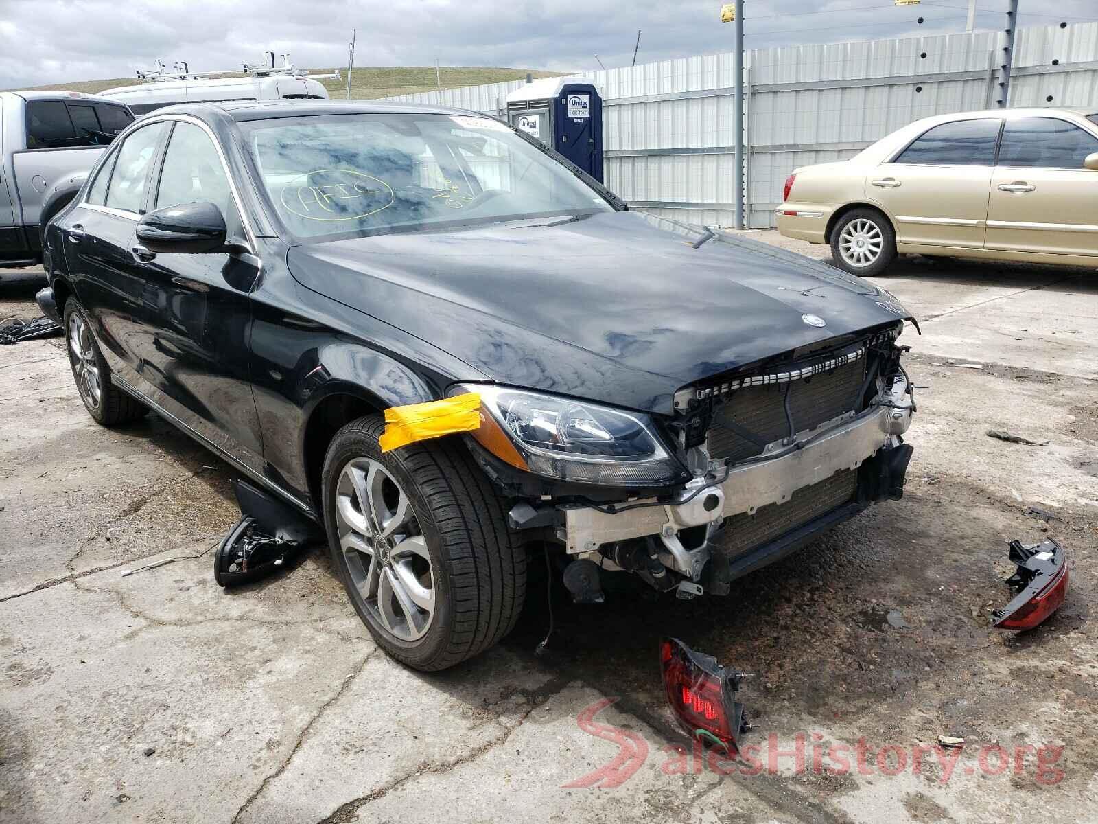 55SWF4KB1HU227806 2017 MERCEDES-BENZ C CLASS