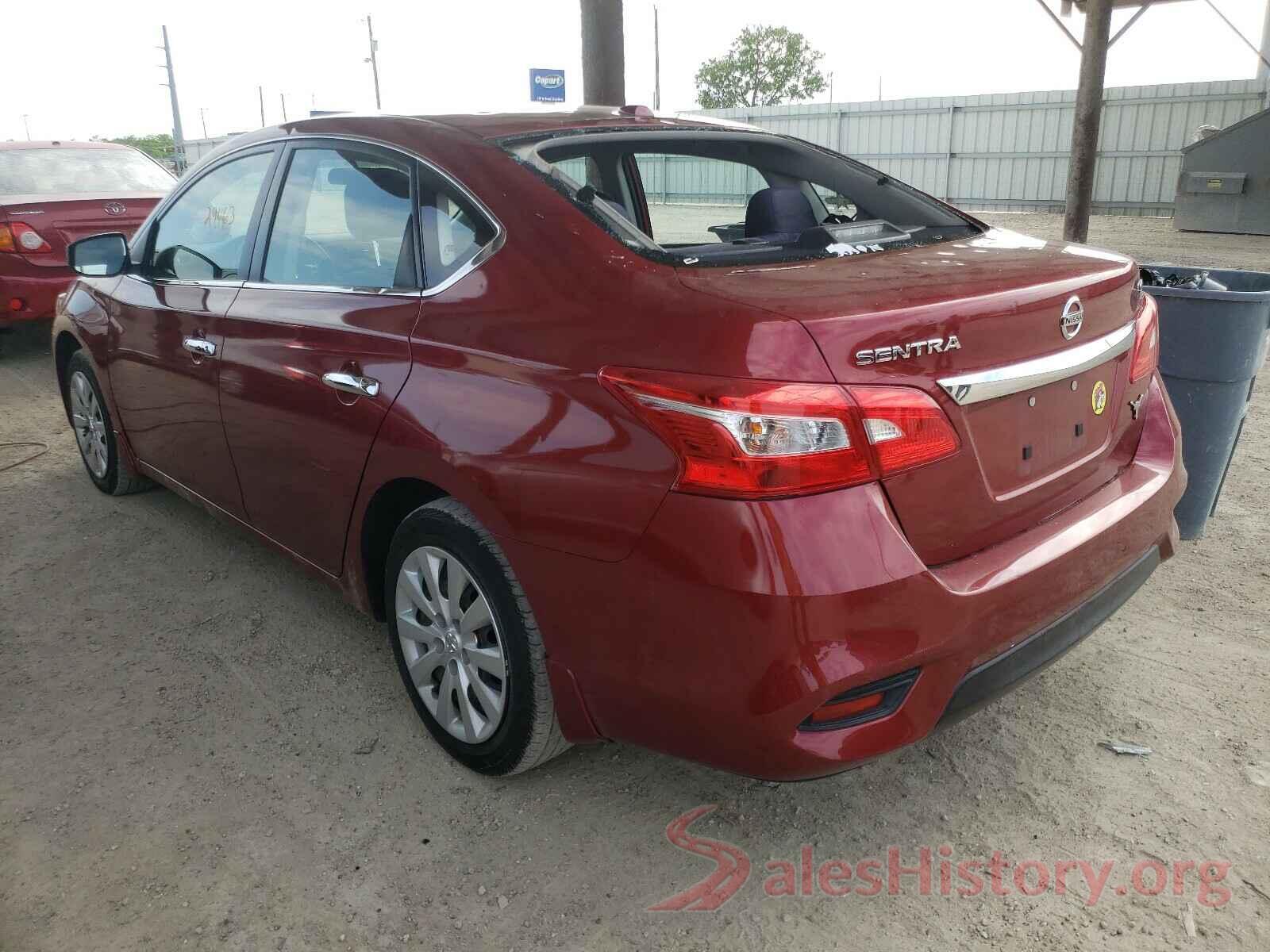 3N1AB7AP1HY299277 2017 NISSAN SENTRA