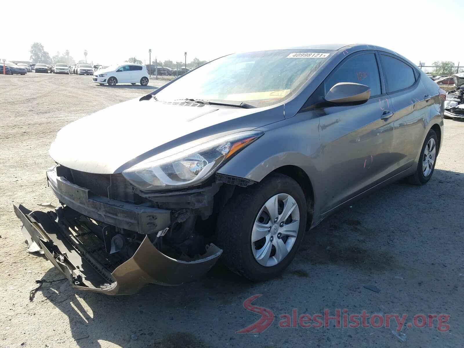 5NPDH4AE6GH732917 2016 HYUNDAI ELANTRA