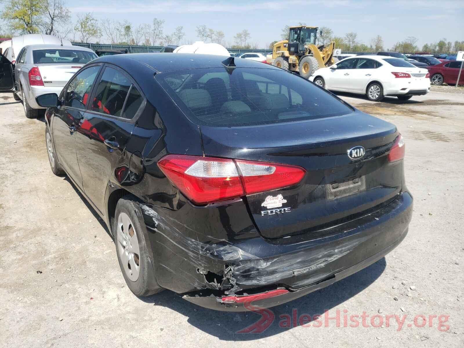 KNAFK4A60G5537296 2016 KIA FORTE