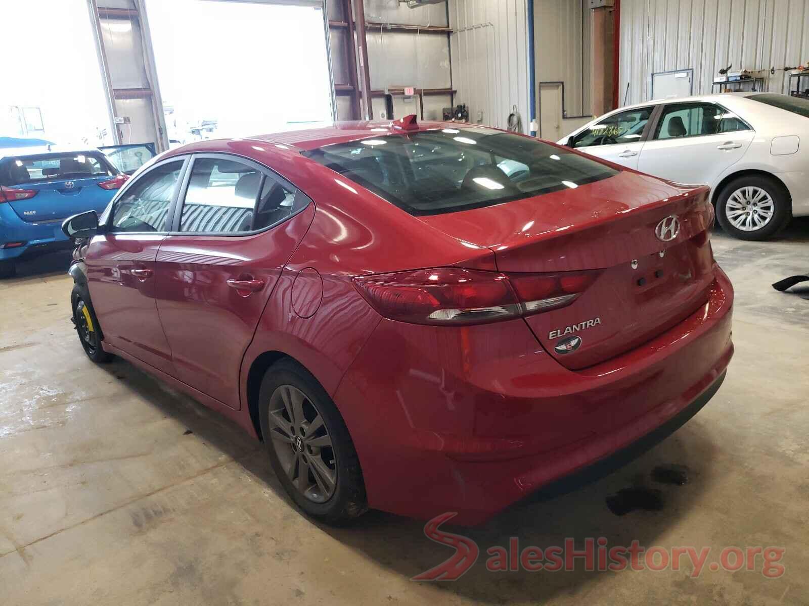 5NPD84LF6HH186675 2017 HYUNDAI ELANTRA