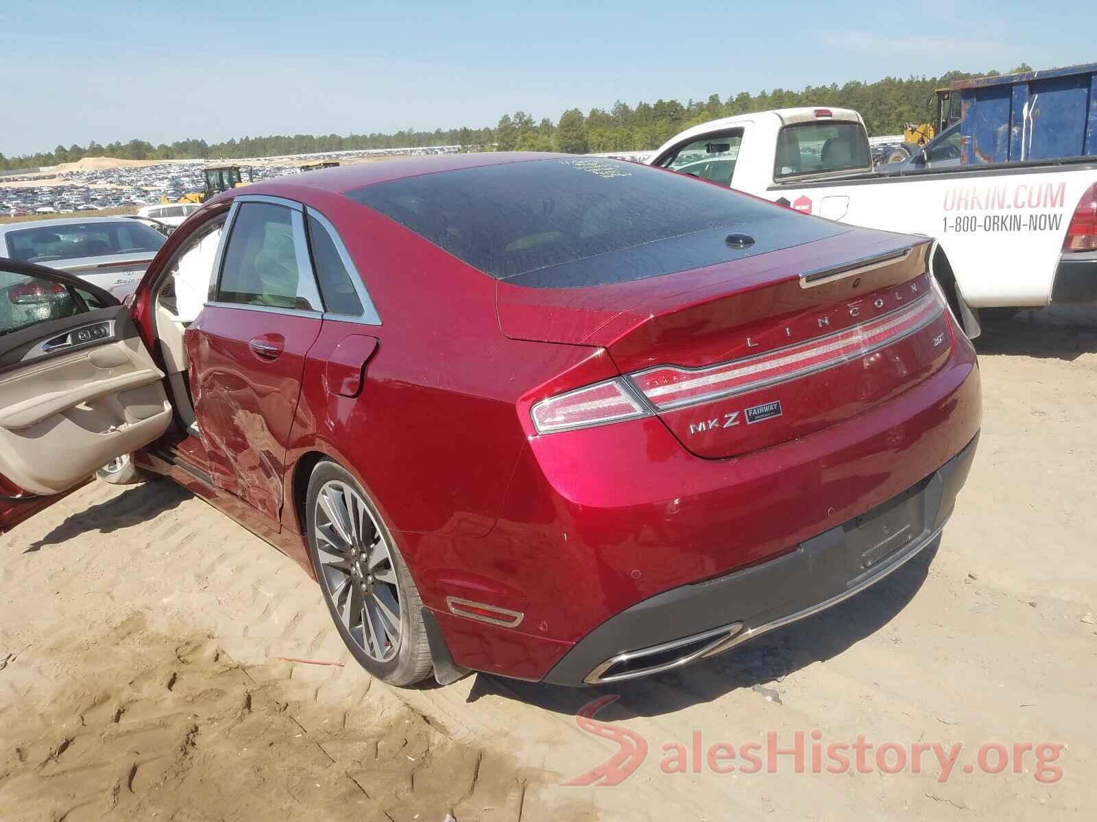 3LN6L5E92KR618327 2019 LINCOLN MKZ