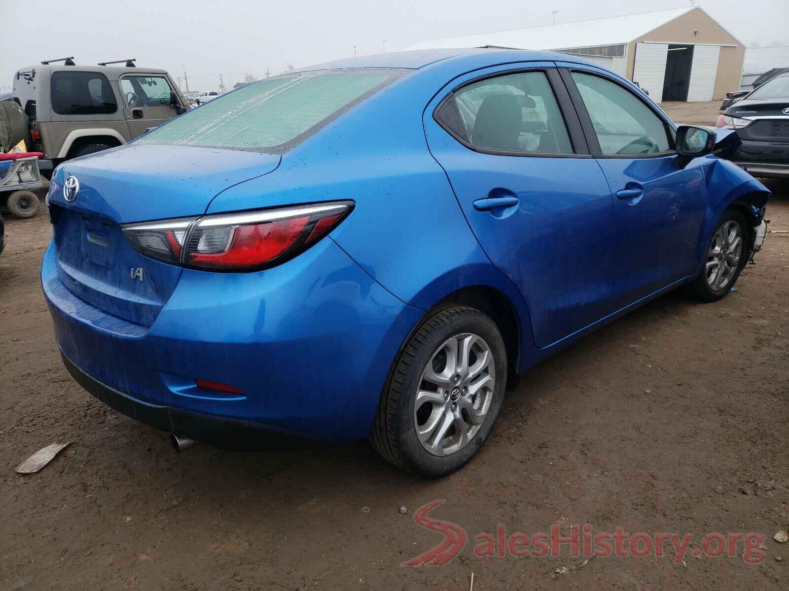 3MYDLBYV9JY303386 2018 TOYOTA YARIS