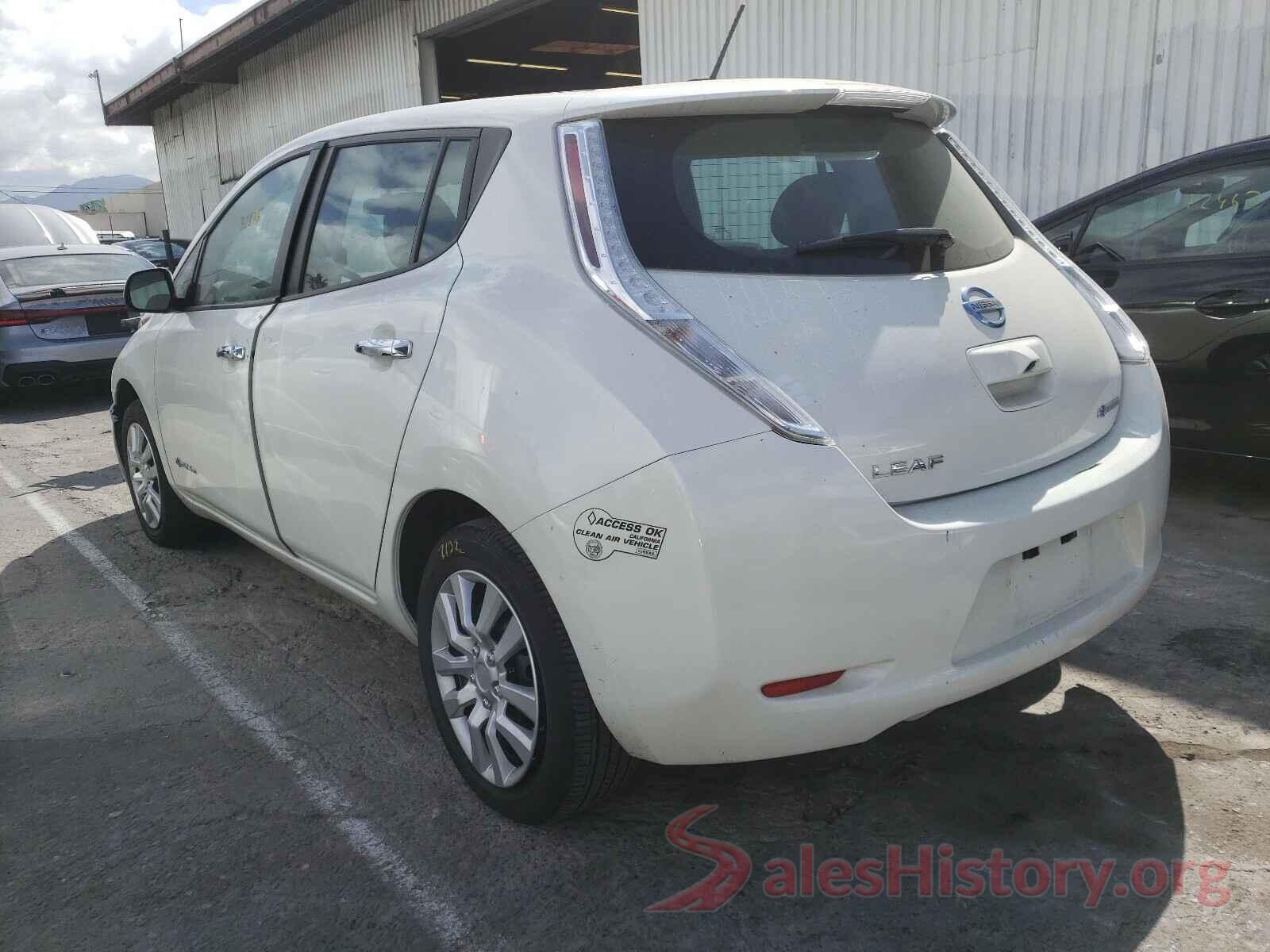 1N4AZ0CP6GC308579 2016 NISSAN LEAF