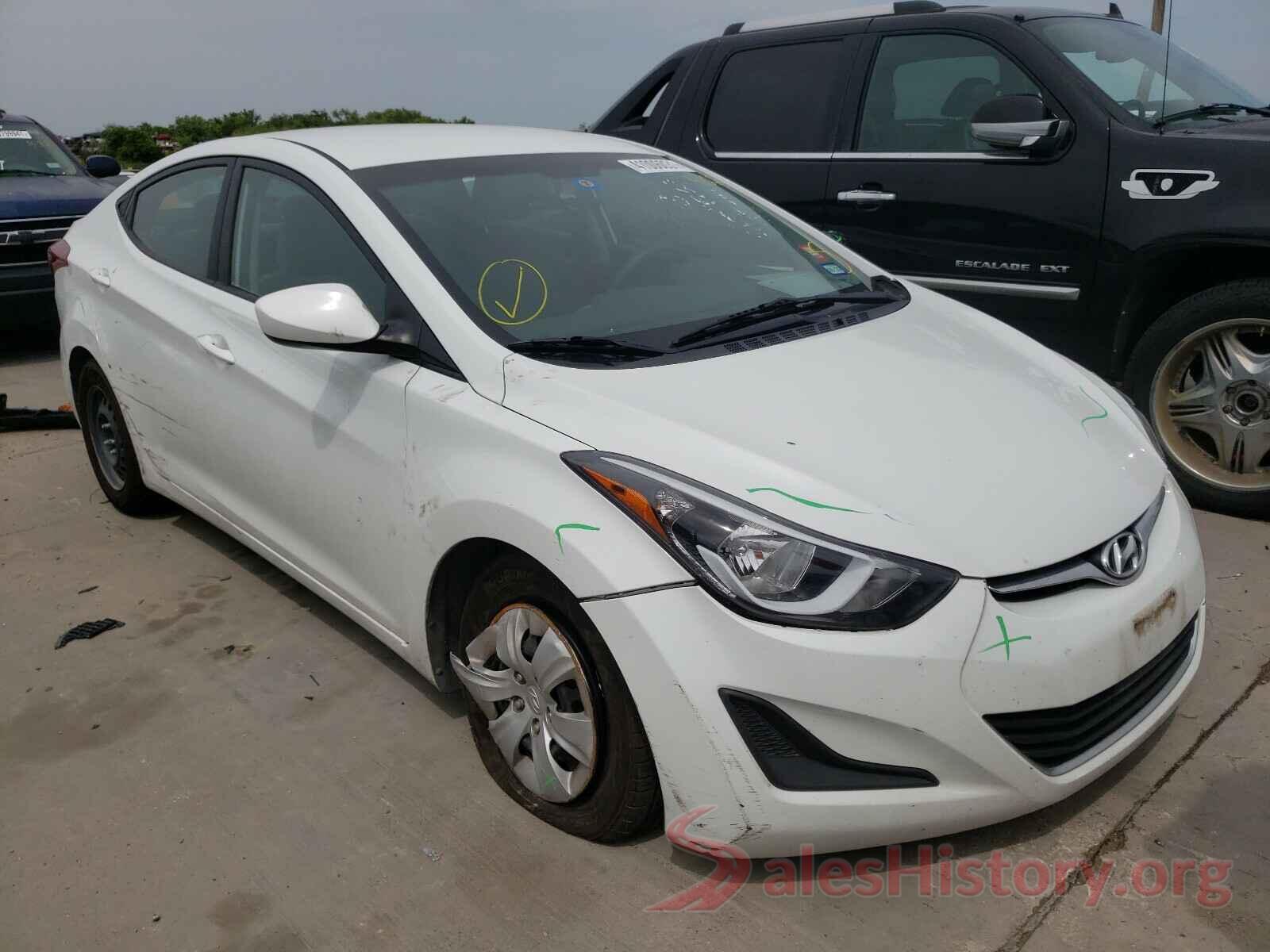 5NPDH4AE1GH787713 2016 HYUNDAI ELANTRA