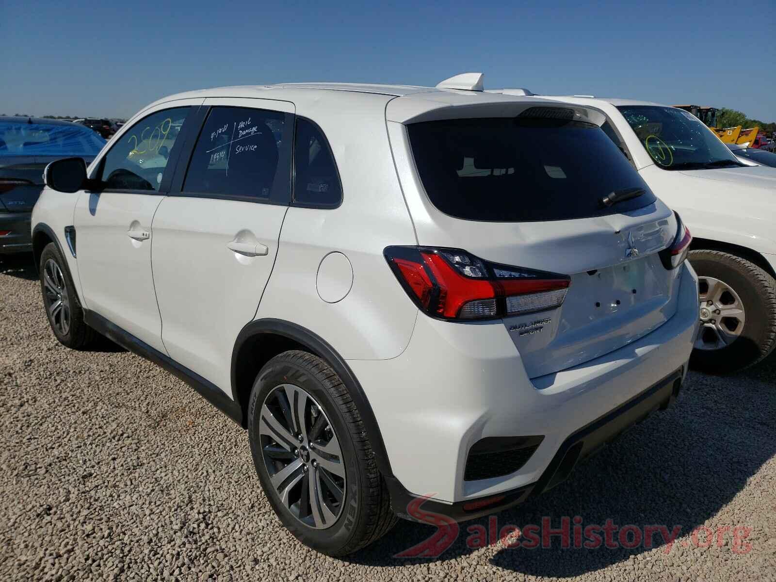 JA4APVAU4MU013891 2021 MITSUBISHI OUTLANDER