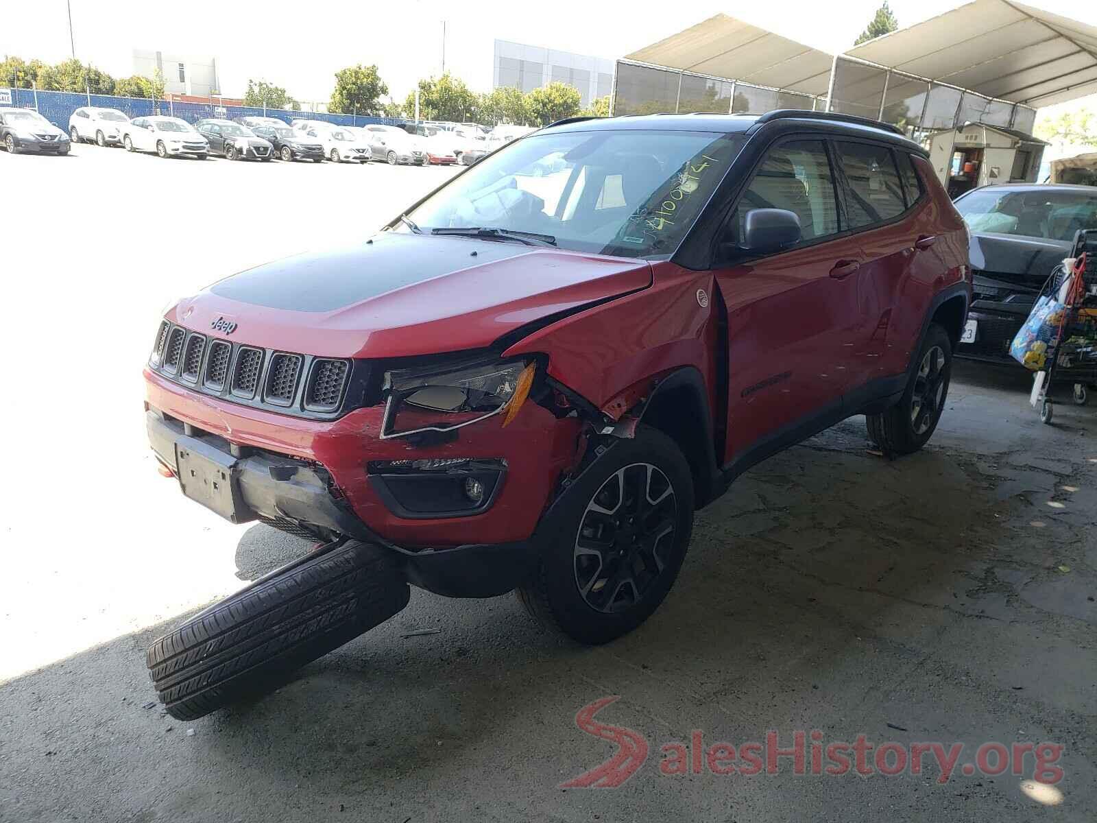 3C4NJDDB0KT618222 2019 JEEP COMPASS