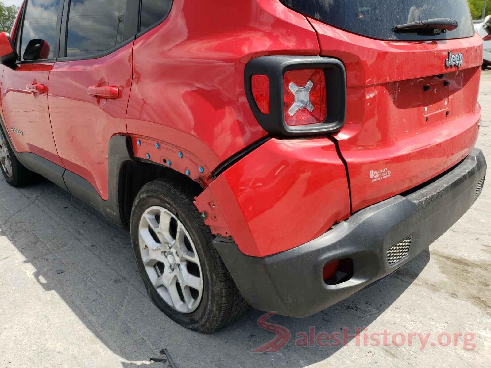 ZACCJABT1GPC64243 2016 JEEP RENEGADE