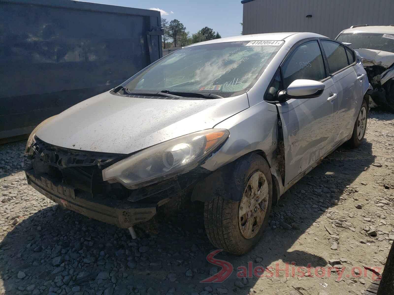 KNAFK4A66G5466198 2016 KIA FORTE