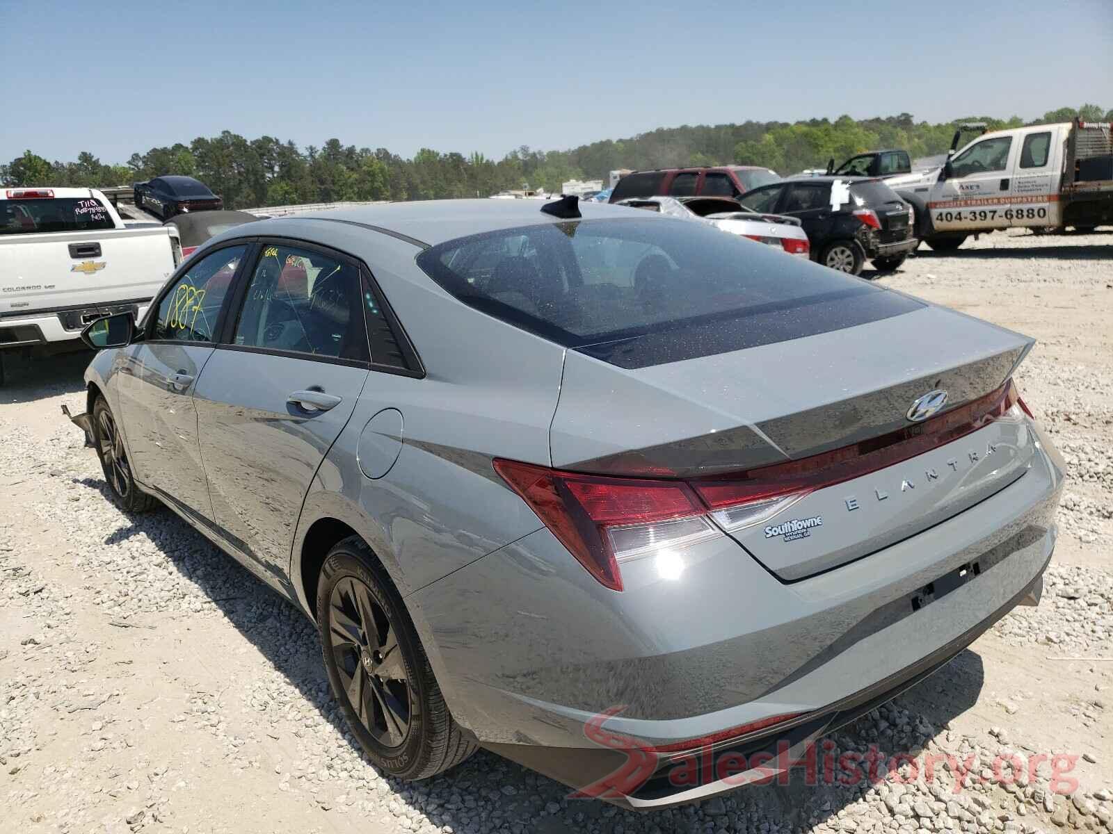 KMHLS4AG3MU117205 2021 HYUNDAI ELANTRA