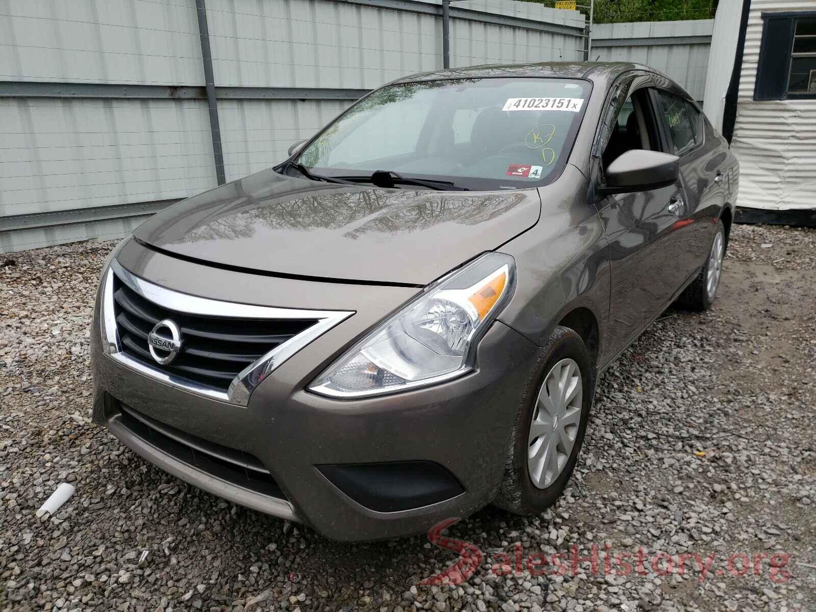 3N1CN7AP3GL826019 2016 NISSAN VERSA