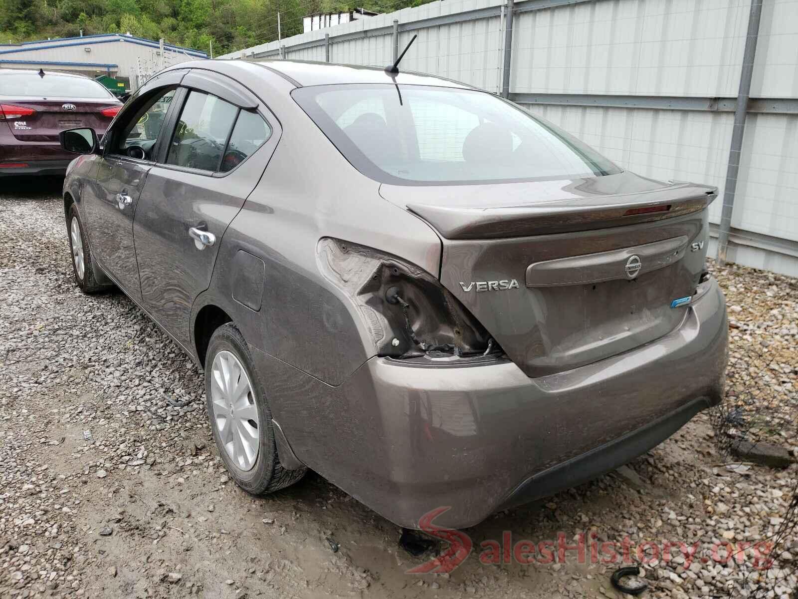 3N1CN7AP3GL826019 2016 NISSAN VERSA