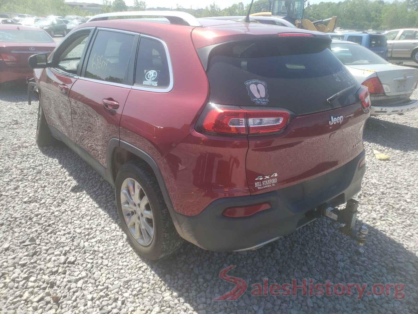 1C4PJMDB5GW262411 2016 JEEP CHEROKEE